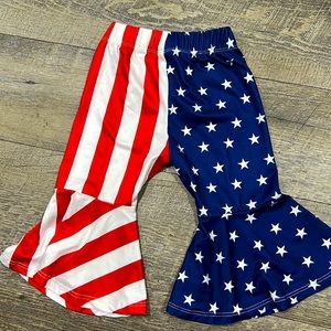 Flag Style Bell Bottoms